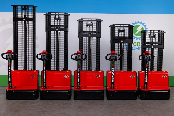 EP | Elektrische Stapelaar | 1.500 kg | Duplex | vanafprijs:, Zakelijke goederen, Machines en Bouw | Heftrucks en Intern transport