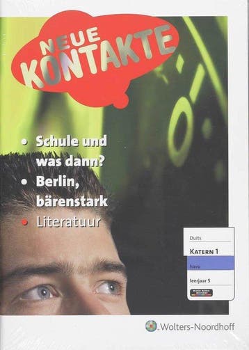 Neue Kontakte Leerjaar 5 Havo Katern 1/4, Verzenden, Gelezen