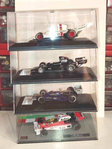 1:43 - Modelauto (4) - Shadow - Ensign - McLaren, Nieuw