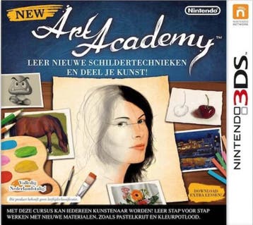 New Art Academy (Losse Cartridge) (3DS Games), Ophalen of Verzenden, Zo goed als nieuw