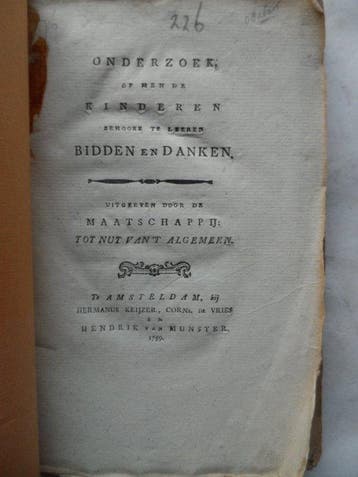 Johan Willem Statius Muller / Wilhelmus Beckering / Jan van