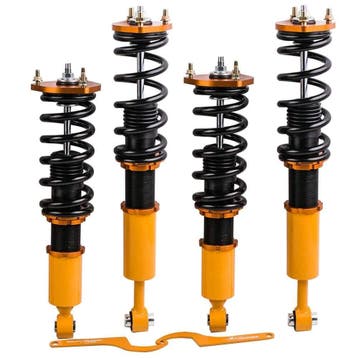 Schroefset veerpoten 4x geschikt voor Lexus IS300 2001-2005, Verzenden, Nieuw, Lexus