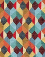 Gobelin Geometrisch Retro, Nieuw, Overige kleuren