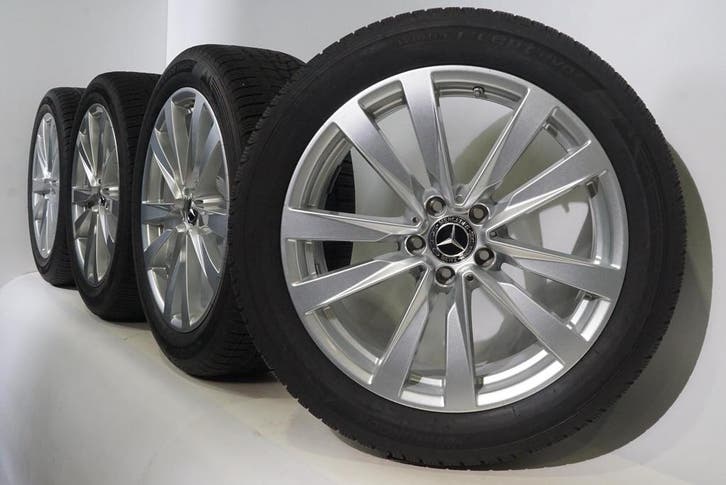 Mercedes S Klasse W223  19 inch velgen Hankook  Winterbanden, Auto-onderdelen, Banden en Velgen, Velg(en), Gebruikt, 19 inch, Winterbanden