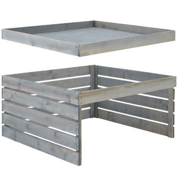 Garage voor robotmaaier Hortus, hout, beplantbaar dak, Verzenden, Nieuw