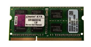 Kingston KVR1066D3S7/4G – 4GB DDR3 SODIMM – 204-pin – 1066, Ophalen of Verzenden, Nieuw
