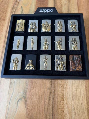 Zippo - Zakaansteker - Staal, Messing, Koper - (15), Nieuw
