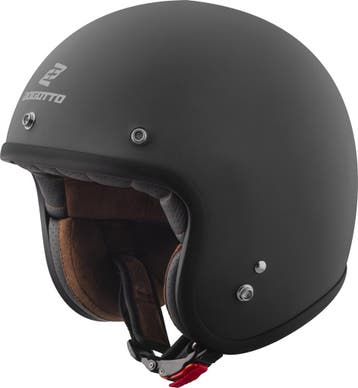 Bogotto H541 Solid Mat Zwart Jethelm, Jethelm, Nieuw met kaartje, Overige merken, Heren