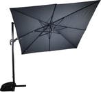 Zweefparasol VirgoFlex Grijs 300x300cm inclusief zware, Tuin en Terras, Parasols, Ophalen of Verzenden, Nieuw