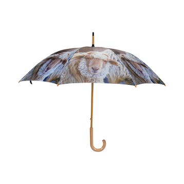 paraplu schaapjes beige 105cm, Verzenden, Nieuw