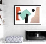 Kenza - Abstraction minimaliste 26-25-150 x 100 cm