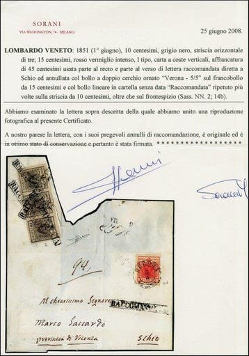 Oostenrijk 1850/1850 - 1850 ANK 3 Type I 15 centen, Gestempeld