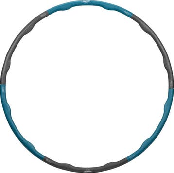 Avento Fitness Hoelahoop met 1.5 kg - Blauw/Grijs - Diameter, Ophalen of Verzenden, Zo goed als nieuw