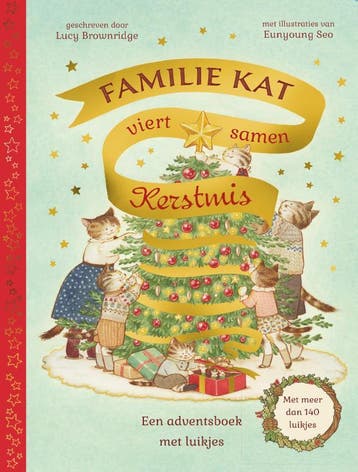 Familie Kat Viert Samen Kerstmis | Lucy Brownridge | Nieuw, Ophalen of Verzenden, Nieuw, Lucy Brownridge