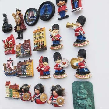 3D Koelkastmagneten Denemarken - Souvenir & Decoratie, Diversen, Verzenden, Nieuw