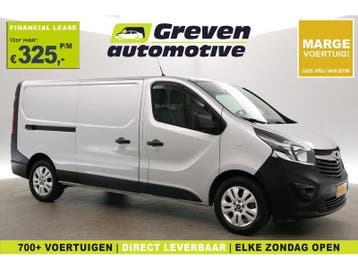 Opel Vivaro 1.6 CDTI L2H1 | Marge | Airco | Cruise |, Euro 6, Nieuw, Zilver of Grijs, Lease
