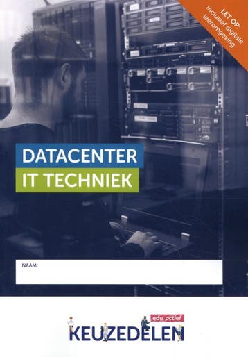 Keuzedeel Datacenter IT Techniek 9789037259155, Verzenden, Zo goed als nieuw