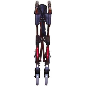 Rollator Drive Diamond Deluxe Rolstoel rood metallic, Diversen, Rollators, Ophalen of Verzenden, Nieuw