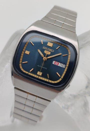 Seiko - Seiko 5 Automatic - TV Case - Gradient Blue - Zonder