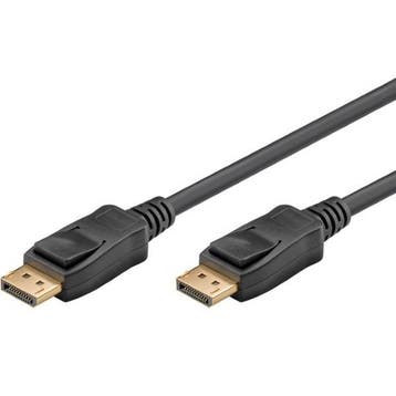 DisplayPort kabel 2.0 | Goobay | 3 meter (8K@120Hz), Verzenden, Nieuw