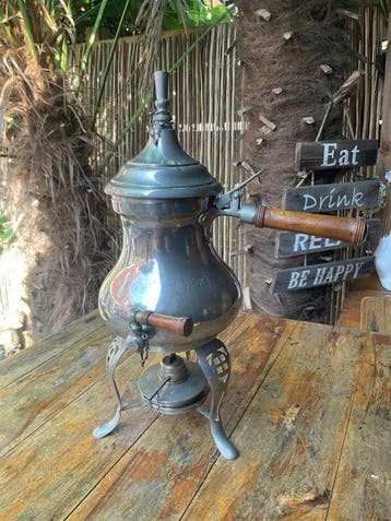 WMF - WMF - Waterkoker op standaard en brander - waterkoker