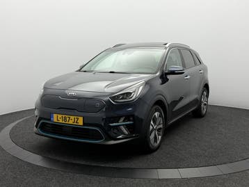 Zakelijke Lease |  Kia e-Niro DynamicPlusLine 39 kWh SOH 93,, Automaat, Gebruikt, Zwart, Blauw