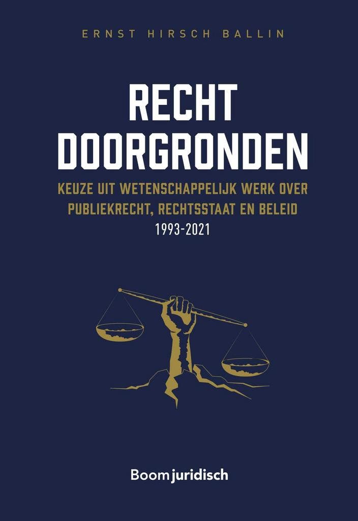 Recht doorgronden 9789462909809 E.M.H. Hirsch Ballin, Boeken, Wetenschap, Gelezen, Verzenden