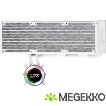 Lian Li Hydroshift II LCD-C 360N Fanless ARGB White, Verzenden, Nieuw