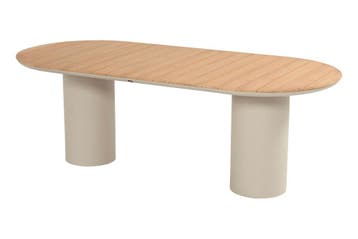 Hartman Valencia ovale dining tuintafel 220x100 cm. -, Verzenden, Nieuw, Rond, Hout
