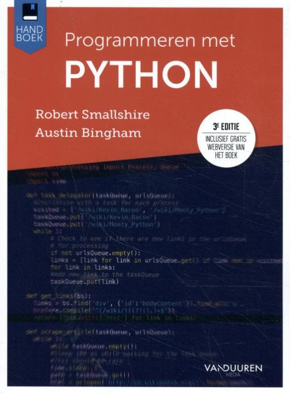 Programmeren met Python 9789463562270, Boeken, Wetenschap, Zo goed als nieuw, Verzenden