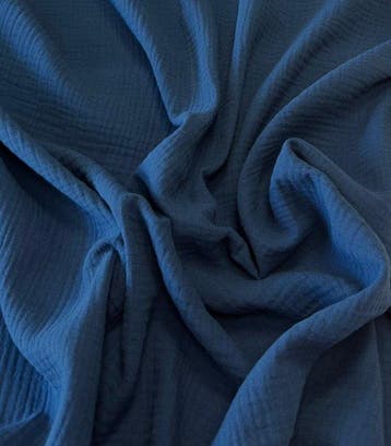 Elegante en uiterst zachte dubbele muslin, 100% katoen,