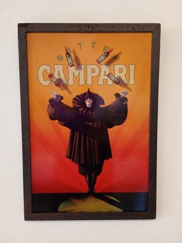 Campari - Bitter Campari - Leonetti Cappiello - Reclamebord