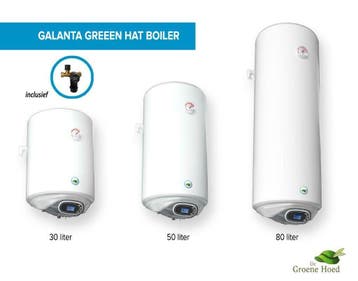 Nieuwe energiezuinige elektrische boiler, 30, 50 & 80 liter, 20 tot 100 liter, Terugslagbeveiliging (TTB), Nieuw, Boiler