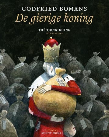 De gierige koning - Godfried Bomans 9789077780046, Verzenden, Zo goed als nieuw, Godfried Bomans