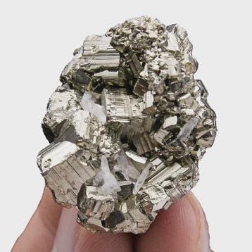 Natuurlijke Peru Pyriet Kristal Cluster - Uniek Mineraal voo, Verzenden, Nieuw