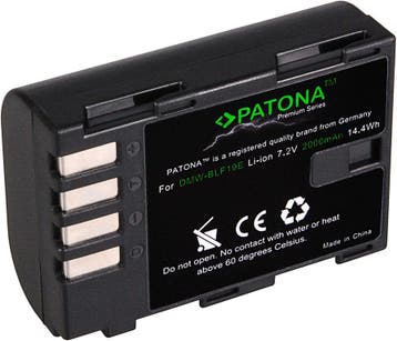 Panasonic DMW-BLF19 / DMW-BLF19E accu (Patona Premium), Verzenden, Nieuw