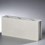 Kalkzandsteen lijmblok 43,7x10x19,8cm, Verzenden, Nieuw, Kalkzandstenen