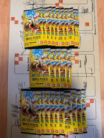 Bandai Namco - 25 Booster pack - One Piece - Gods Island, Nieuw
