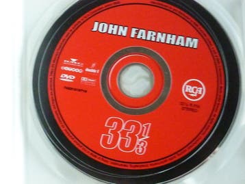 John Farnham - 33 1/3 (DVD), Ophalen of Verzenden, Zo goed als nieuw