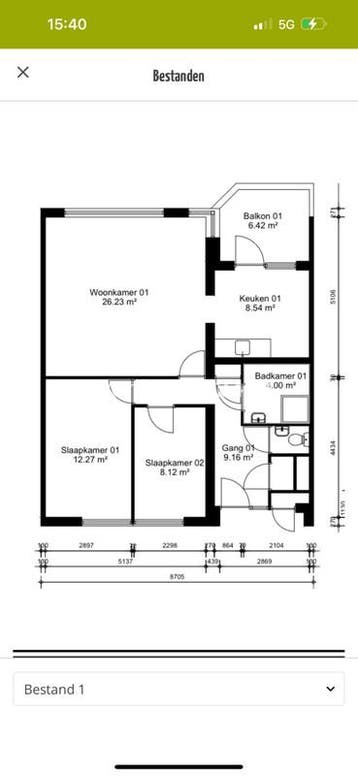 Woningruil - Anne Frankstraat 219 - 2 kamers en Limburg, Limburg