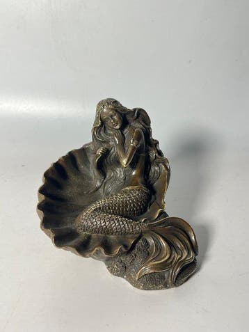 sculptuur, Maiden of the Sea - 0 cm - Koper