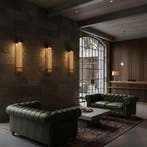 Muurlamp Windsor Antiek Messing XXL Binnenverlichting, Verzenden, Nieuw, Industrieel