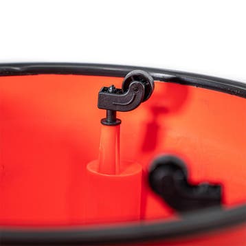 Aanbieding: Opstapkruk rood 410 mm (h), Nieuw
