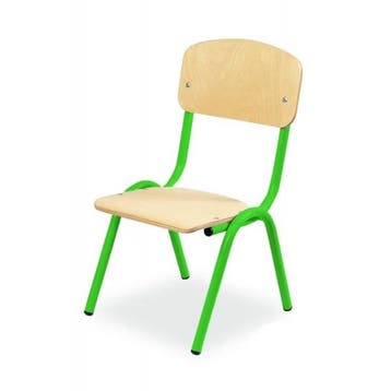 Schoolstoel | Groen | Voor Kinderen 0.80-0.95m | Zithoogte, Verzenden, Nieuw in verpakking