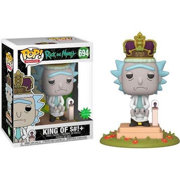 Funko Pop Cartoons: Rick & Morty  King of $ Shit 694  Sound, Verzenden, Nieuw