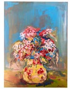 Marylène Madou - Hydrangea bouquet with ceramic vase