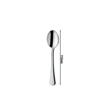 GGM Gastro | (12 stuks) Mokkalepel Mila - Hoogglans - 112mm, Verzenden, Nieuw