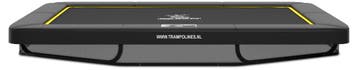 Rechthoekige Ingraaf Trampoline Magic Circle Pro Black 244 x, Ophalen of Verzenden, Nieuw