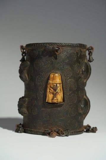 Een bronzen armband - Benin - Nigeria