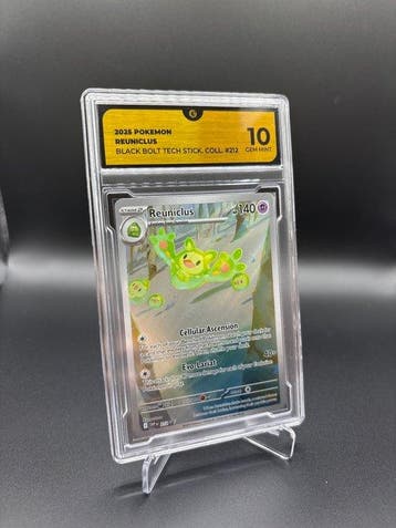 Pokémon - 1 Graded card - Reuniclus #212 Sticker Collection, Nieuw